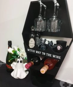 Budget โ GOTHIC GIFTS ๐ง Halloween Coffin | WINE SHELF ๐