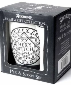 Cheap 🔥 ALCHEMY GOTHIC Gothic Homewares Hexy Witch | MUG AND SPOON SET* 🔥 -Kitchen Sales Store alchemy gothic hexy witch mug and spoon set 2 8de1bf28 c3c1 4b9b 9da4 152cfc529d0d 700x700