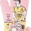 Best deal 🧨 BLUE Q All I've Got A Knife | OVEN MITT 😍 -Kitchen Sales Store blueq ive got a knife oven mitt 1 874d1bcd 75f9 43ce b1a3 d4589718f99d 700x700