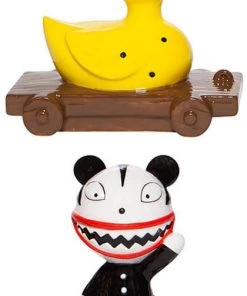 Hot Sale 👍 COLLECTABLES Disney Scary Teddy & Killer Duck | SALT & PEPPER SHAKER SET ✔️