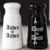 Discount 😍 GOTHIC GIFTS Gothic Homewares Ashes To Ashes | SALT AND PEPPER SET 🌟 -Kitchen Sales Store gothic gifts ashes to ashes salt and pepper set 4 1286dfe1 4307 4100 b938 4558e5466faa 700x700