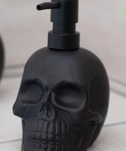 Best reviews of 🛒 GOTHIC GIFTS Gothic Homewares Black Skull | SOAP DISPENSER ✨