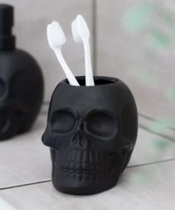 Best reviews of 😉 GOTHIC GIFTS Gothic Homewares Black Skull | TOOTHBRUSH HOLDER 😉 -Kitchen Sales Store gothic gifts black skull toothbrush holder 5 3dc74cfd db15 48cd a066 604a8b8e5068 700x700