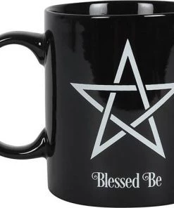 Best Sale 😉 GOTHIC GIFTS Gothic Homewares Blessed Be Pentagram | MUG 👏 -Kitchen Sales Store gothic gifts blessed be pentagram mug 1 7cfbbeab 45b2 49e3 9e37 f4b3e3a0fc71 700x700
