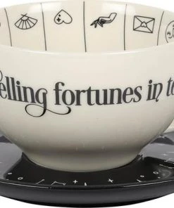 Budget 😉 GOTHIC GIFTS Gothic Homewares Fortune Telling | CERAMIC TEACUP 👍