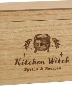 Cheap 💯 GOTHIC GIFTS All Kitchen Witch | WOODEN RECIPE BOX` 😍 -Kitchen Sales Store gothic gifts kitchen witch wooden recipe box 1 7ab9d2e0 537f 4af2 aa84 d464854fcc27 700x700