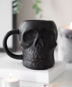 Deals 🔔 GOTHIC GIFTS Gothic Homewares Matte Black | SKULL MUG ❤️ -Kitchen Sales Store gothic gifts matte black skull mug 5 23fd84f5 e705 4bc3 bfdd 54c560751c49 700x700