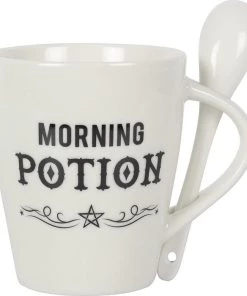 Cheapest 🥰 GOTHIC GIFTS Witchcraft Morning Potion | MUG & SPOON SET ⌛ -Kitchen Sales Store gothic gifts morning potion mug spoon set 1 b9f795f6 7610 482c 98db 5d85d50b7fdb 700x700