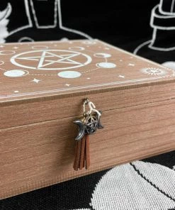 Outlet ❤️ GOTHIC GIFTS Gothic Homewares Wiccan [Square] | TRINKET BOX 🥰