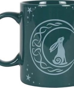 Outlet 🛒 GOTHIC GIFTS Easter The Moon Gazing Hare | MUG ❤️