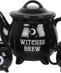 Buy ๐ GOTHIC GIFTS Gothic Homewares Witches Brew | TEA SET ๐ 10 Buy ๐ GOTHIC GIFTS Gothic Homewares Witches Brew | TEA SET ๐ -Kitchen Sales Store gothic gifts witches brew ceramic black tea set 1 4d63390e 2353 4236 96f4 c88e7aded15f 700x700