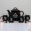 Buy 🛒 GOTHIC GIFTS Gothic Homewares Witches Brew | TEA SET 😉 -Kitchen Sales Store gothic gifts witches brew ceramic black tea set 6 c26be7f6 9d7f 4107 9ed7 560cd026c0b8 700x700