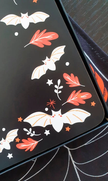 Brand new ๐ HELLS BLANKETS Bats Hallows Harvest | PLACEMAT SET ๐ 6 Brand new ๐ HELLS BLANKETS Bats Hallows Harvest | PLACEMAT SET ๐ - Image 4