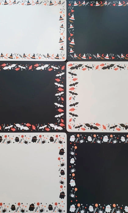 Brand new ๐ HELLS BLANKETS Bats Hallows Harvest | PLACEMAT SET ๐ 5 Brand new ๐ HELLS BLANKETS Bats Hallows Harvest | PLACEMAT SET ๐ - Image 3