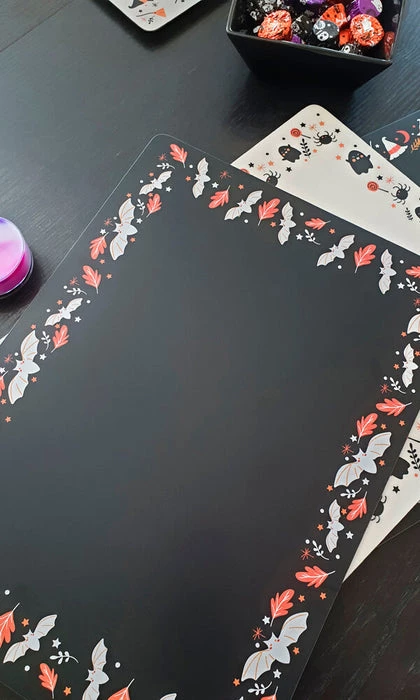 Brand new ๐ HELLS BLANKETS Bats Hallows Harvest | PLACEMAT SET ๐ 10 Brand new ๐ HELLS BLANKETS Bats Hallows Harvest | PLACEMAT SET ๐ - Image 8