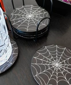 Discount 👏 HELLS BLANKETS Gothic Homewares Web Of Nightmares | COASTER SET ⭐ -Kitchen Sales Store hells blankets web of nightmares coasters 05 91b2d7d1 6206 421e b2ba 41a000197d0a 700x700