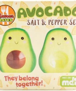 Wholesale 🛒 HOMEWARES Kawaii Avocado | SALT & PEPPER SET 💯 -Kitchen Sales Store homewares avocado salt pepper set 5 700x700