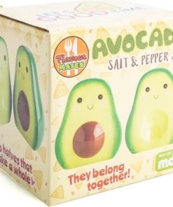 Wholesale 🛒 HOMEWARES Kawaii Avocado | SALT & PEPPER SET 💯 -Kitchen Sales Store homewares avocado salt pepper set 6 700x700