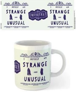 New ✨ Beetlejuice: Strange And Unusual | MUG 🤩 -Kitchen Sales Store homewares beetlejuice strange and unusual mug 1 1501d5f4 ceac 4b73 9311 7c108704743f 700x700