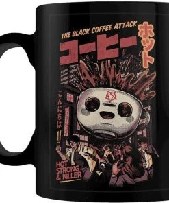 Deals 🌟 ILUSTRATA All Coffee Kaiju [Black] | MUG 🎉 -Kitchen Sales Store homewares coffee kaiju black mug 2 c7dc9944 7d9d 485e abaa ef1fb0e07468 700x700