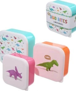 Budget 👏 HOMEWARES Dinosaurs Dino Bites | LUNCH BOX SET ⭐