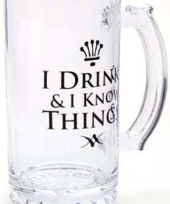 Best deal ⭐ HOMEWARES All I Drink & I Know Things | BEER STEIN 🤩 -Kitchen Sales Store homewares i drink i know things beer stein 2 d5fecdbe f295 47a4 b0bf ded908906f5a 700x700