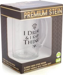 Best deal ⭐ HOMEWARES All I Drink & I Know Things | BEER STEIN 🤩 -Kitchen Sales Store homewares i drink i know things beer stein 3 ed87232f 1486 42e6 bcb5 861cade58820 700x700