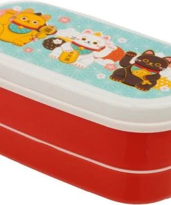 Buy 🧨 HOMEWARES Cats Maneki Neko Lucky Cat | BENTO LUNCH BOX [with Fork & Spoon] 🛒 -Kitchen Sales Store homewares maneki neko lucky cat bento lunch box with fork spoon 3 4fca568a 6c4c 4010 8421 b6ce1c9e7699 700x700