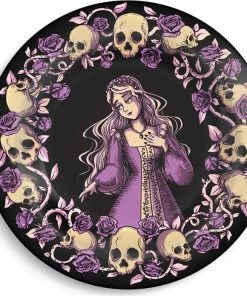 Cheap ⌛ HOT CHOCOLATE Gothic Homewares Romeo And Juliet | PLATE SET 🔔 -Kitchen Sales Store hot chocolate romeo and juliet plate 2 3e557254 eef5 4b93 8f1a 0d4379260c9f 700x700