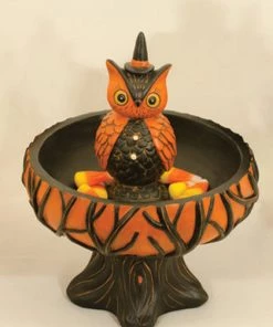 Best deal ✨ JOHANNA PARKER 🧛 Halloween Spooky Owl | TREAT STAND 😉 -Kitchen Sales Store johanna parker owl treat stand 2 700x700