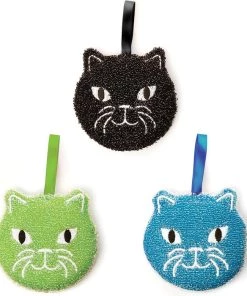Best Pirce 🔥 KIKKERLAND Cats Kitty | SCRUB SPONGE SET ⌛ -Kitchen Sales Store kikkerland cat sponges set 5 f41426f7 8d79 4725 bb48 e92baa36bbce 700x700