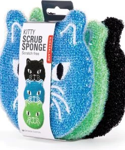 Best Pirce 🔥 KIKKERLAND Cats Kitty | SCRUB SPONGE SET ⌛ -Kitchen Sales Store kikkerland cat sponges set 6 08bbf69c c122 48d9 ac62 95d76bf75dda 700x700