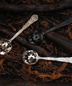 Best Sale 🥰 LIVELY GHOSTS Gothic Homewares Haunted Hallows [Gold] | TEA SPOON 🤩 -Kitchen Sales Store lively ghosts haunted hallows tea spoon set 2 f272f0d5 d76a 47a6 bf38 2d6f5669b624 700x700