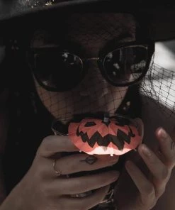 Best Pirce 😀 LIVELY GHOSTS 🦇 Halloween Haunted Spirits Pumpkin | COCKTAIL UMBRELLA [15 Pack] 😍