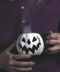 Budget 🌟 LIVELY GHOSTS Gothic Homewares Haunted Hallows [White Pumpkin] | MUG [LIMITED] 🥰 -Kitchen Sales Store lively ghosts white pumpkin haunted hallows mug 1 c09bab70 68e4 463e be8d 9973435f4436 700x700