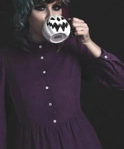 Budget 🌟 LIVELY GHOSTS Gothic Homewares Haunted Hallows [White Pumpkin] | MUG [LIMITED] 🥰 -Kitchen Sales Store lively ghosts white pumpkin haunted hallows mug 3 ed5a4acb 5fd1 4861 b929 5c0f0186e55a 700x700