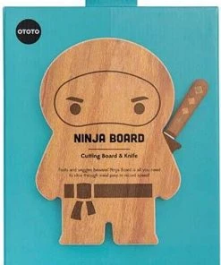 Best deal 🧨 OTOTO All Ninja Board | CUTTING BOARD & KNIFE 🔔 -Kitchen Sales Store ototo ninja board cutting board knife 4 10abffdc 10b4 465f 886e ca8f7507c490 700x700