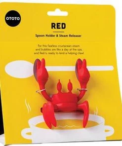 Best Sale 🛒 OTOTO All Red Spoon | HOLDER & STEAM RELEASER 😍