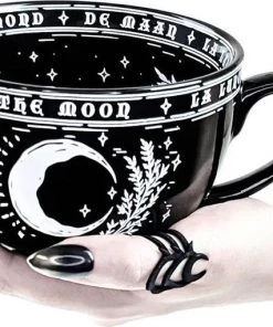 Cheap 🎁 ROGUE AND WOLF Gothic Homewares La Lune | MUG" ❤️ -Kitchen Sales Store rogue and wolf la lune mug 4 eea50eb0 8aad 4a1a 8e19 c592ed933b7f 700x700