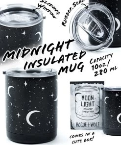 Best deal ✨ ROGUE AND WOLF Gothic Homewares Moonlight | INSULATED TUMBLER MUG" 💯 -Kitchen Sales Store rogue and wolf moonlight 280ml insulated tumbler mug 10 dae40552 bd0d 498d 98d2 9f8467888e1d 700x700
