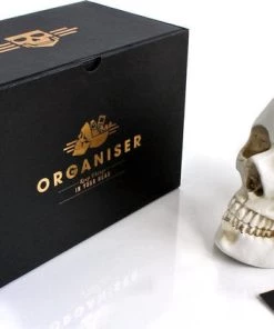 Flash Sale 🤩 SUCK UK Gothic Homewares Skull | BOWL [WHITE] 😉 -Kitchen Sales Store skull white tidy 4 700x700