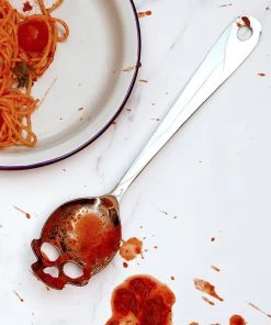Promo 👍 SUCK UK Gothic Homewares Skull | SERVING SPOON ❤️ -Kitchen Sales Store suck uk skull serving spoon 5 c3d1c453 a887 4cd1 8df2 6de9b5c13ed7 700x700