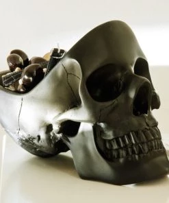 Promo 🌟 SUCK UK The Nightmare Before 🎁 Christmas Skull | BOWL [BLACK] 💯 -Kitchen Sales Store suk uk black skull bowl 7 700x700