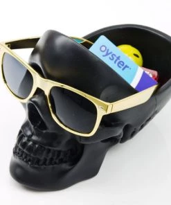 Promo 🌟 SUCK UK The Nightmare Before 🎁 Christmas Skull | BOWL [BLACK] 💯 -Kitchen Sales Store suk uk black skull bowl 9 700x700