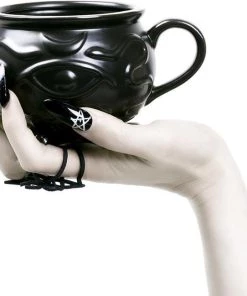 Brand new 🎉 ROGUE AND WOLF Gothic Homewares Witch Cauldron | MUG" ⌛ -Kitchen Sales Store the rogue the wolf witch cauldron mug 7 4d859f7f 3536 4114 acb1 c6fed0816ea3 700x700